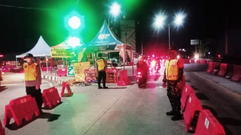 Brebes PPKM Level 3, Penyekatan Masih Diberlakukan