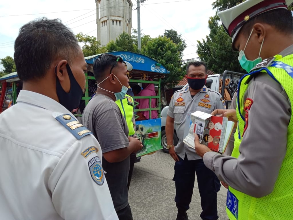 Beroperasi Saat PPKM Darurat, Petugas Gabungan Sita Odong-odong di Brebes