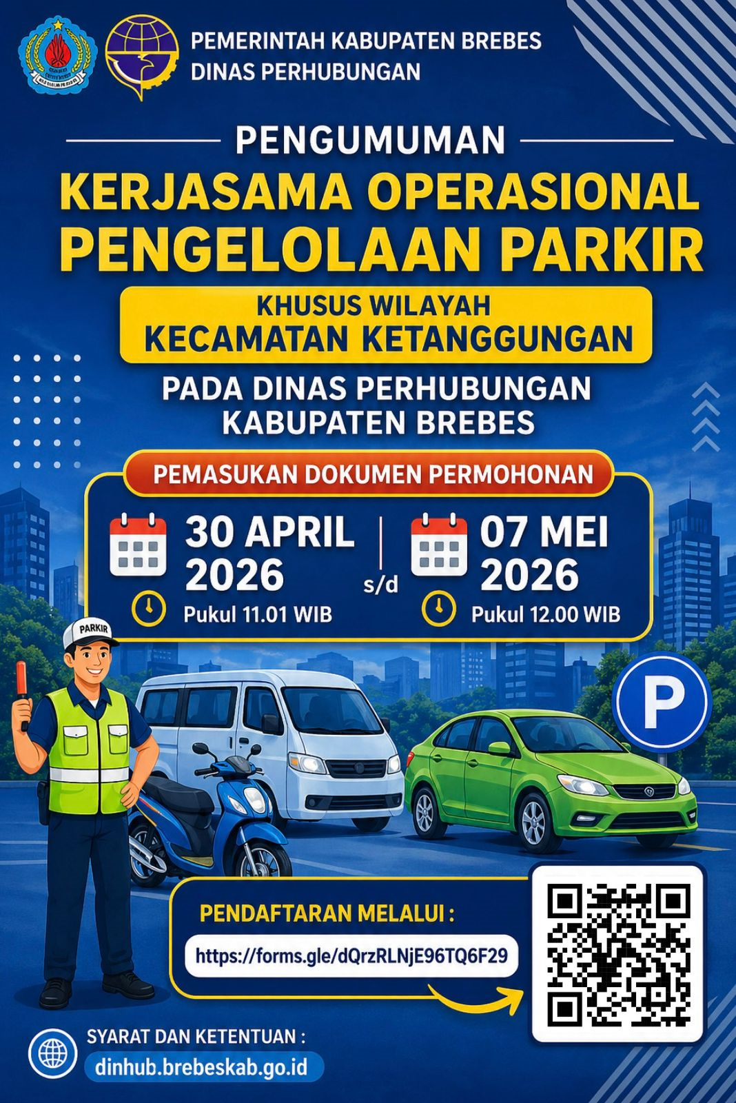 Pengumuman Lelang Parkir Kecamatan Ketanggungan