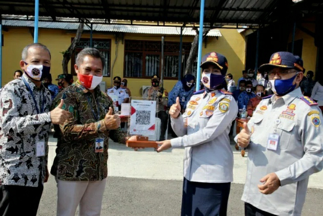 Bupati Brebes Kenalkan Qris Bayar Uji Kir Bisa Nontunai